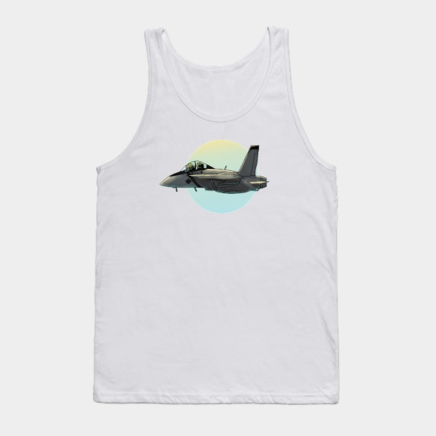 F-18 Super Hornet Tank Top by Greboge Wear